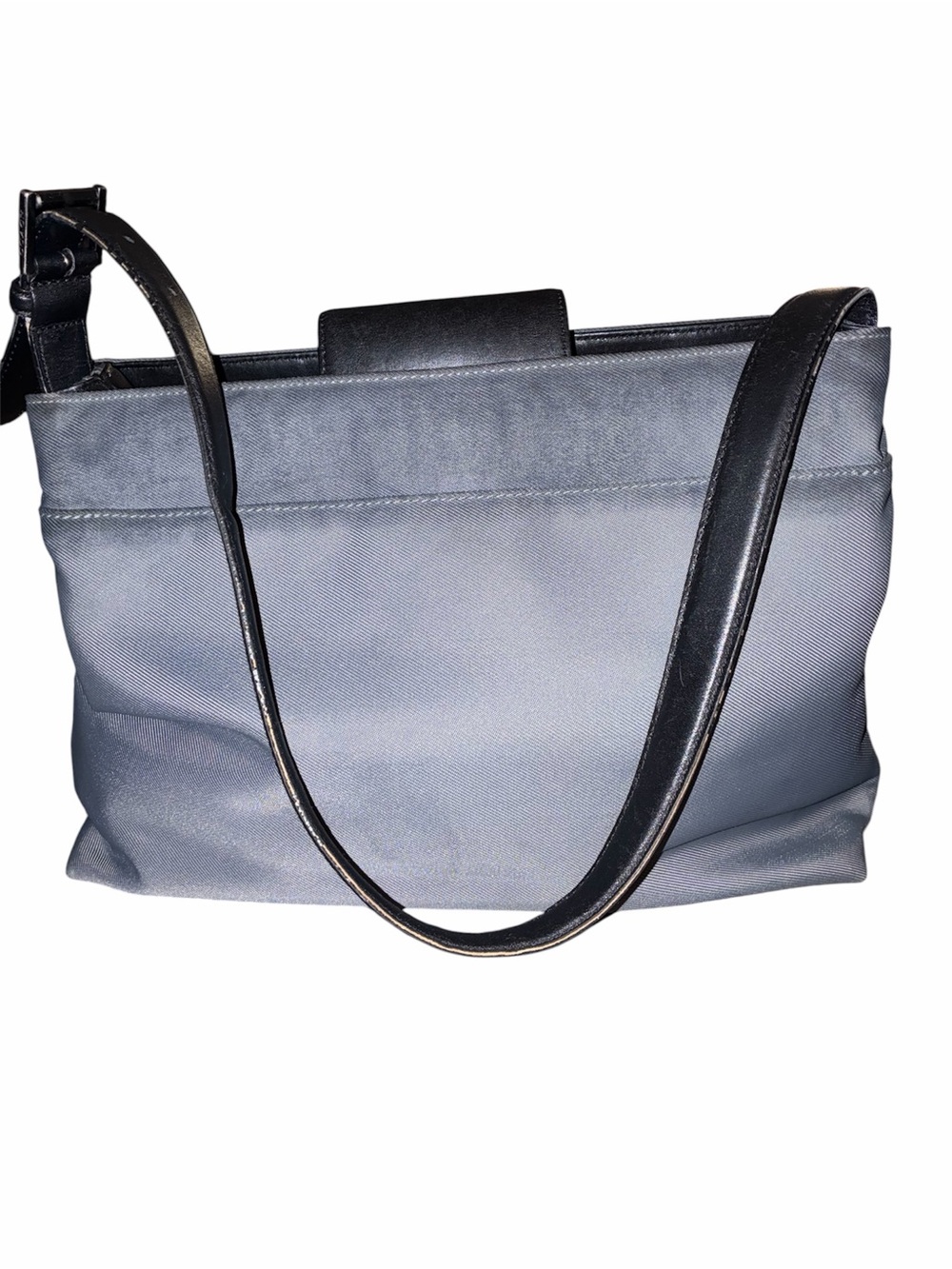 COACH ‘MERCER’ VINTAGE 1999 Gray Women's Canvas and Leather Satchel #7412